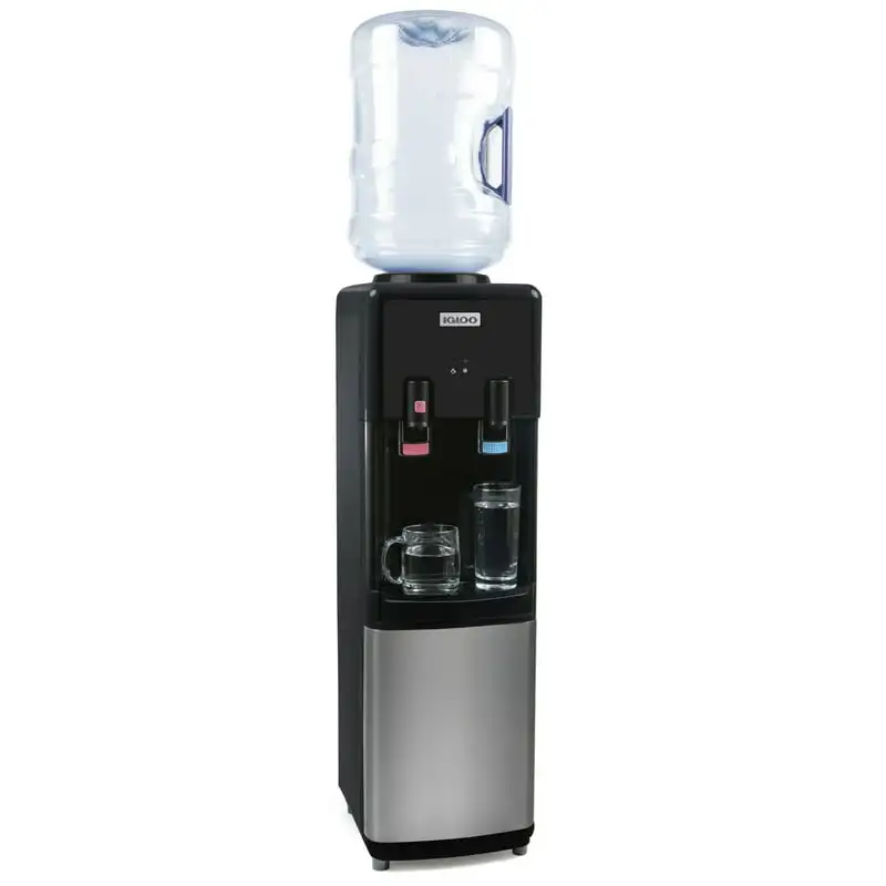 

Hot & Cold Top Loading Water Dispenser, Black