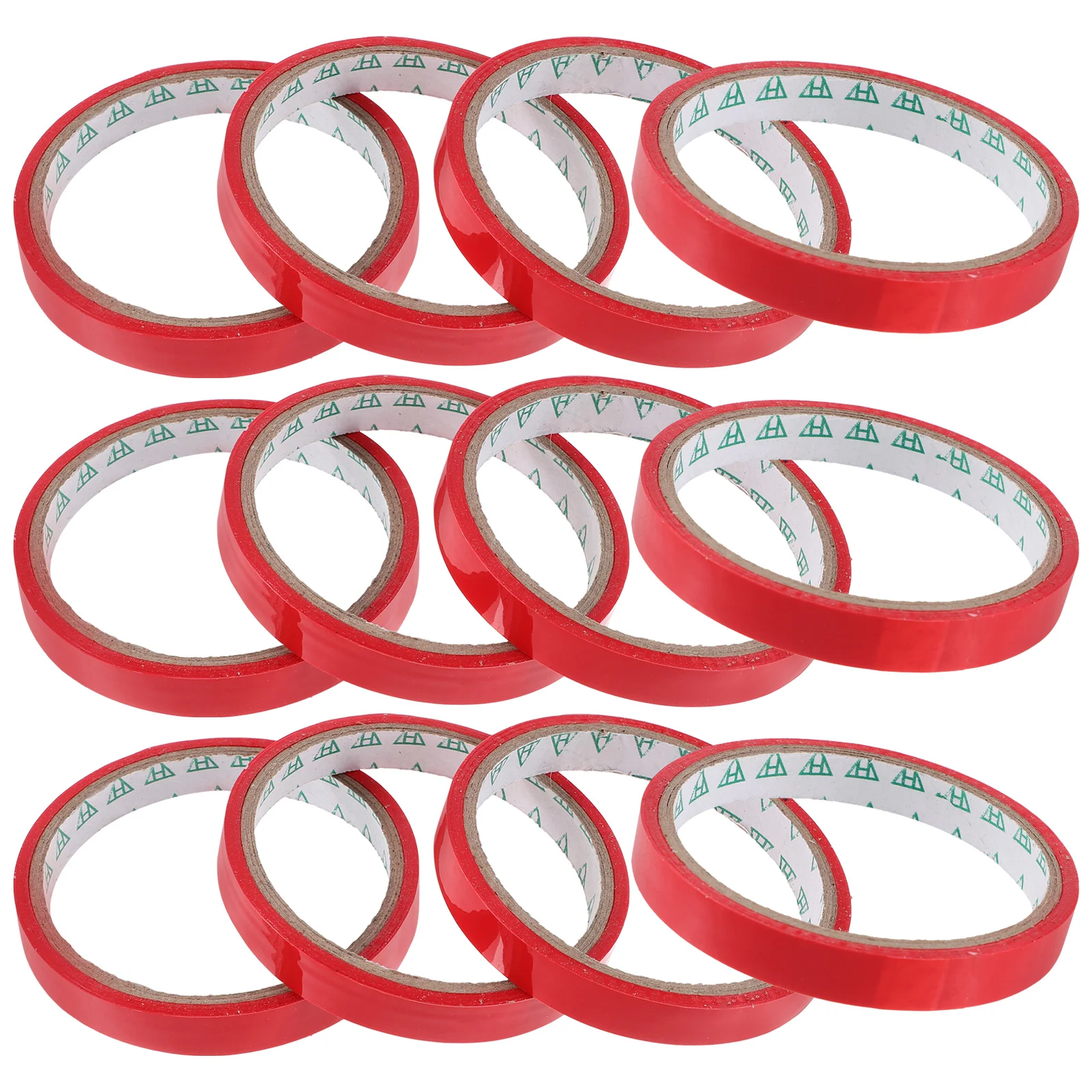 

12 Pcs Sealing Tape Packing Bag Tapes Strap Packaging Tying Refills Colored Bags