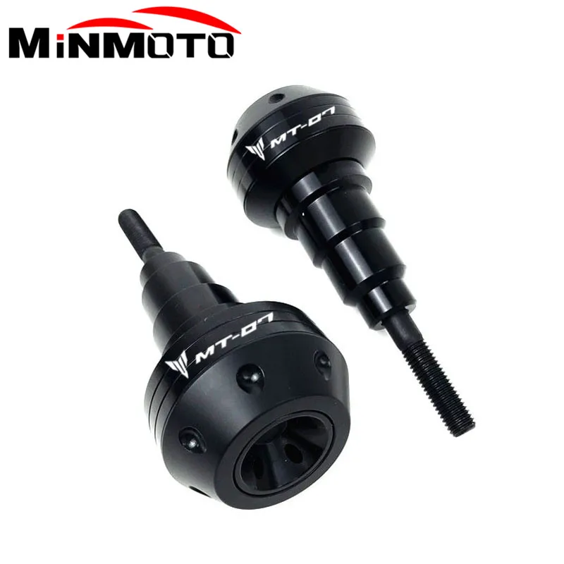 Для MT-07 MT 07 2021 ползунки рамы MT-09 09 2014-2020 с логотипом MT07/MT09 мотоциклетная