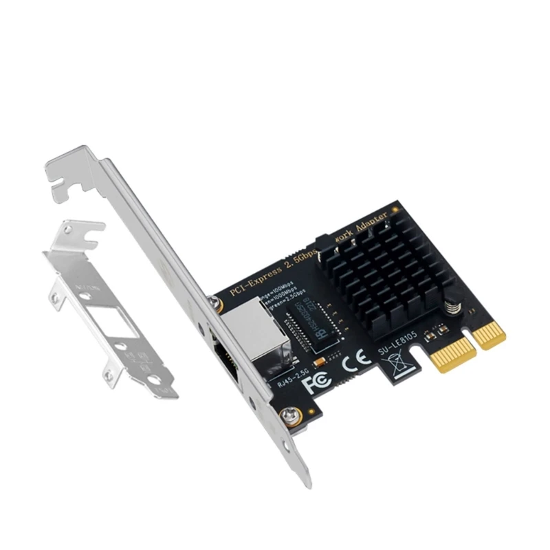 

2,5 Гбит/с PCI адаптер 2500 Мбит/с PCIe карта RTL8125BG intel1225V LAN низкопрофильный кронштейн для Windows 10/8/8.1