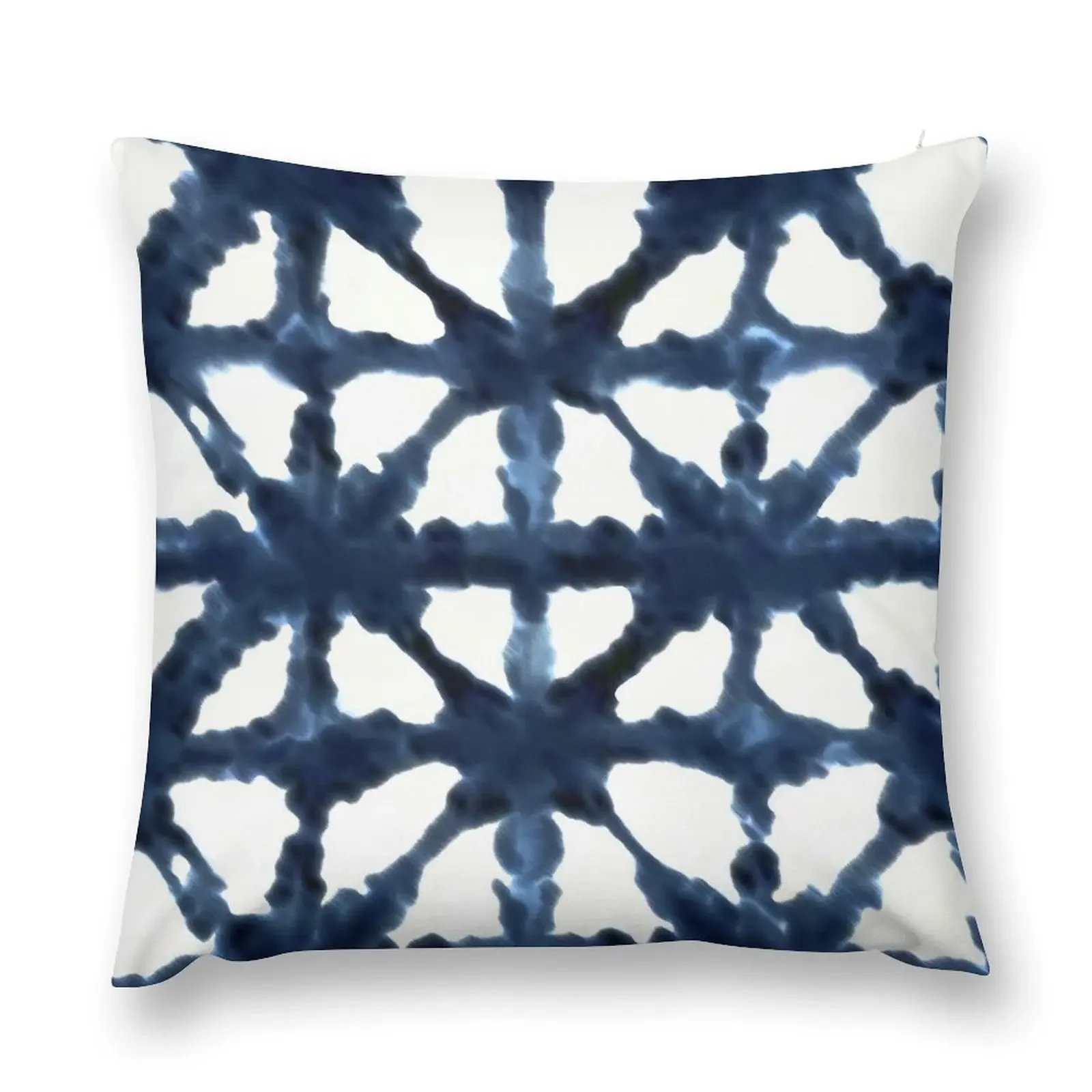 Синий бриллиант Shibori тушью рисунком декоративная подушка рождественские чехлы