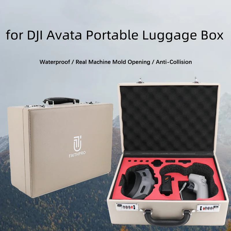 

Новинка сумка для дрона DJI Avata портативный Улучшенный багаж для аэрофотосъемки цифровые аксессуары коробка с паролем