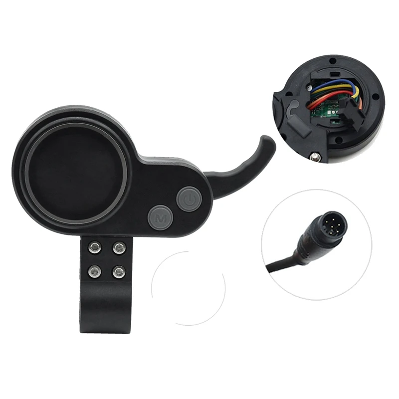 

36-60V Dashboard Meter For JP Electric Scooter Replacement Accessories (Round Head)
