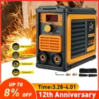 MMA-250 портативный инверторный Сварочный аппарат для дуговой электросварки 3000 Вт миниатюрный сварочный аппарат для сварки электрической работы с цифровым дисплеем 220 В