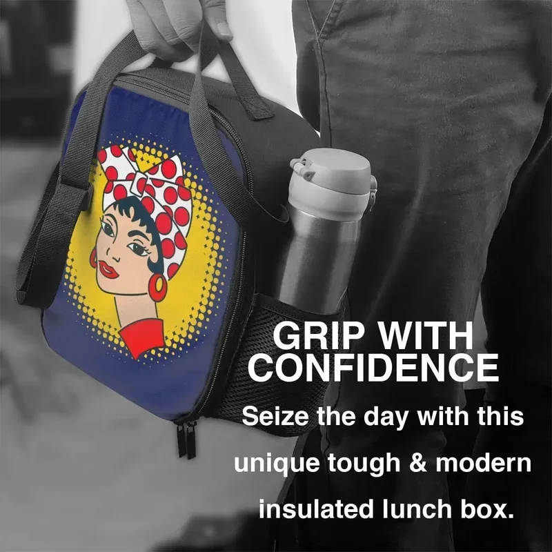 Венесуэла арепа я ешь традиционная еда 7-звездочная сумка для обеда женские