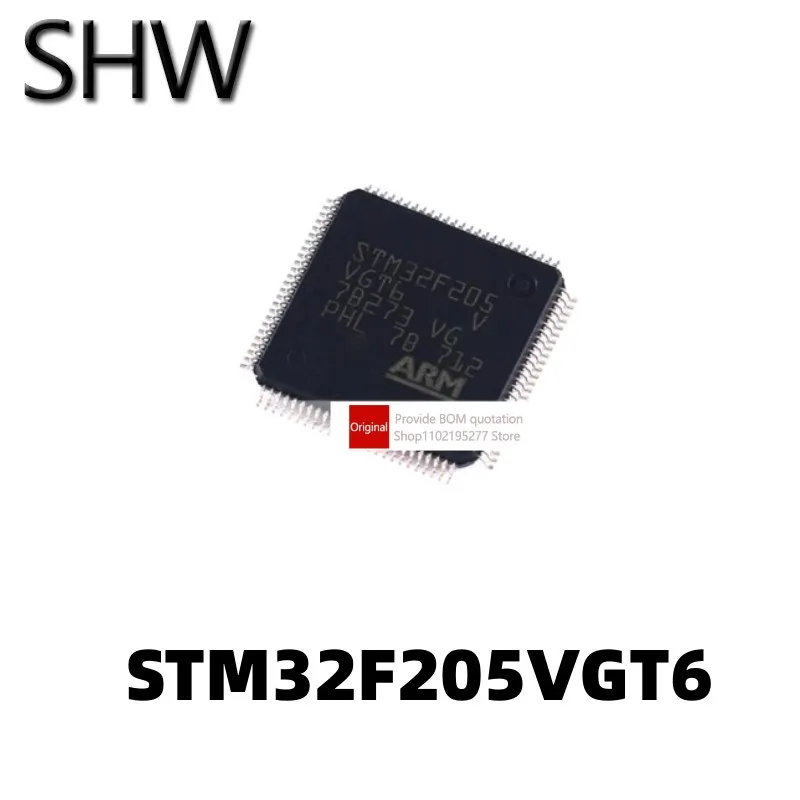 

1 шт. STM32F205VGT6 LQFP100
