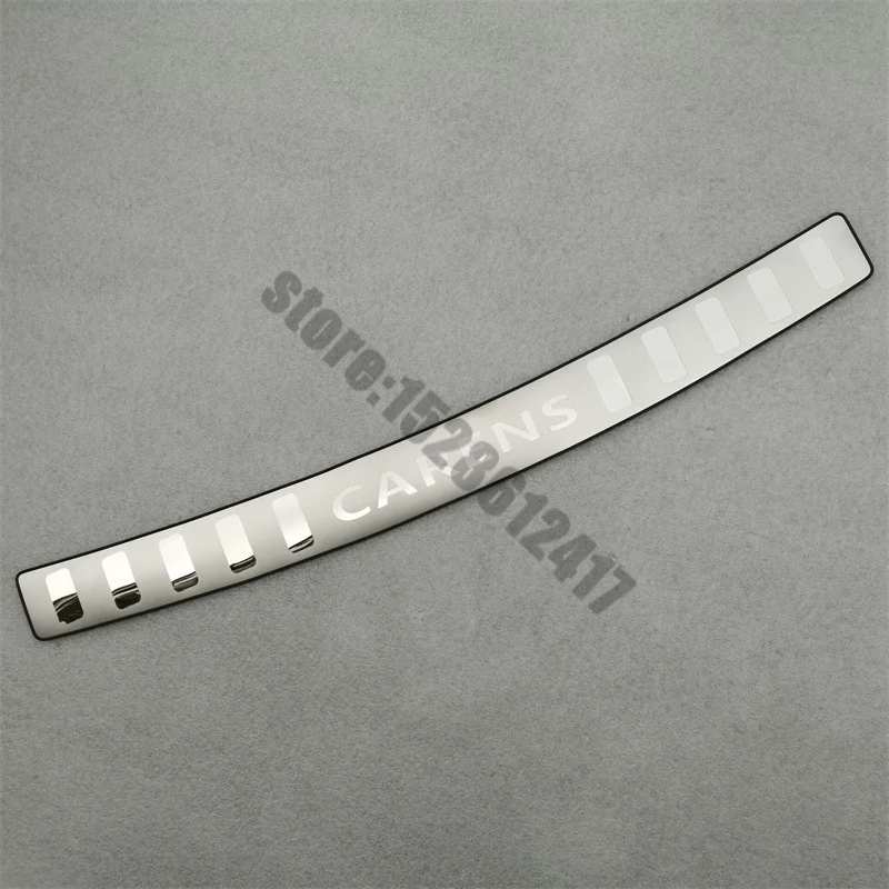 

Защита для заднего бампера из нержавеющей стали, Накладка для протектора на порог багажника, отделка для KIA CARENS 2013-2019, Стайлинг автомобиля