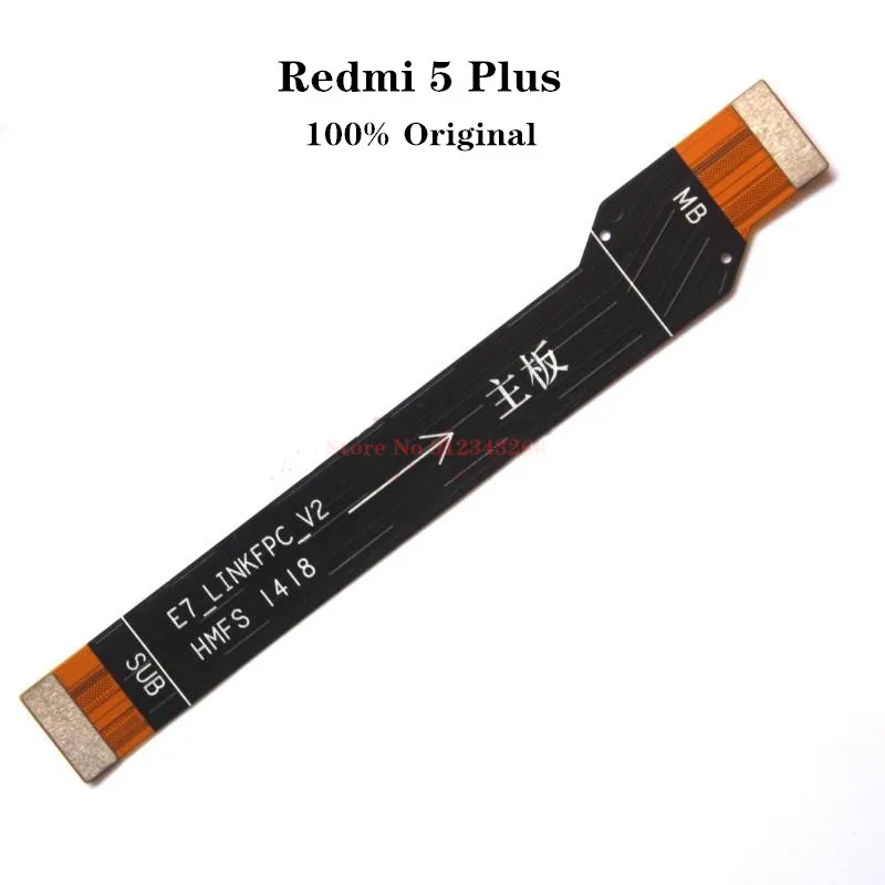 LINTONGYAO оригинальный разъем материнской платы USB дисплей гибкий кабель для Xiaomi Redmi 5