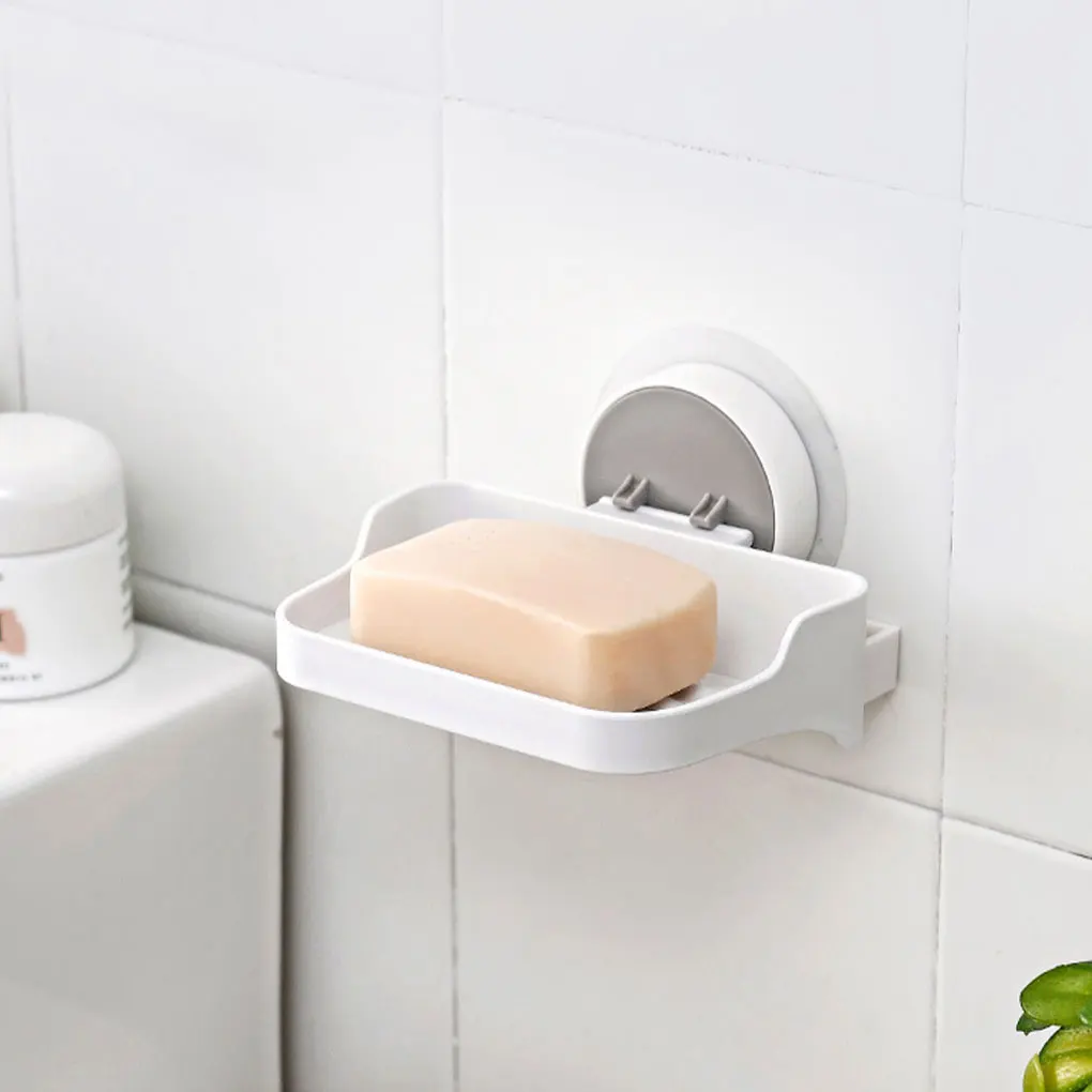 

Многоразовый держатель для мыла, простая установка без сверления, хорошая дренажная система, мыла, посуда, прочный стеллаж для хранения, кух...