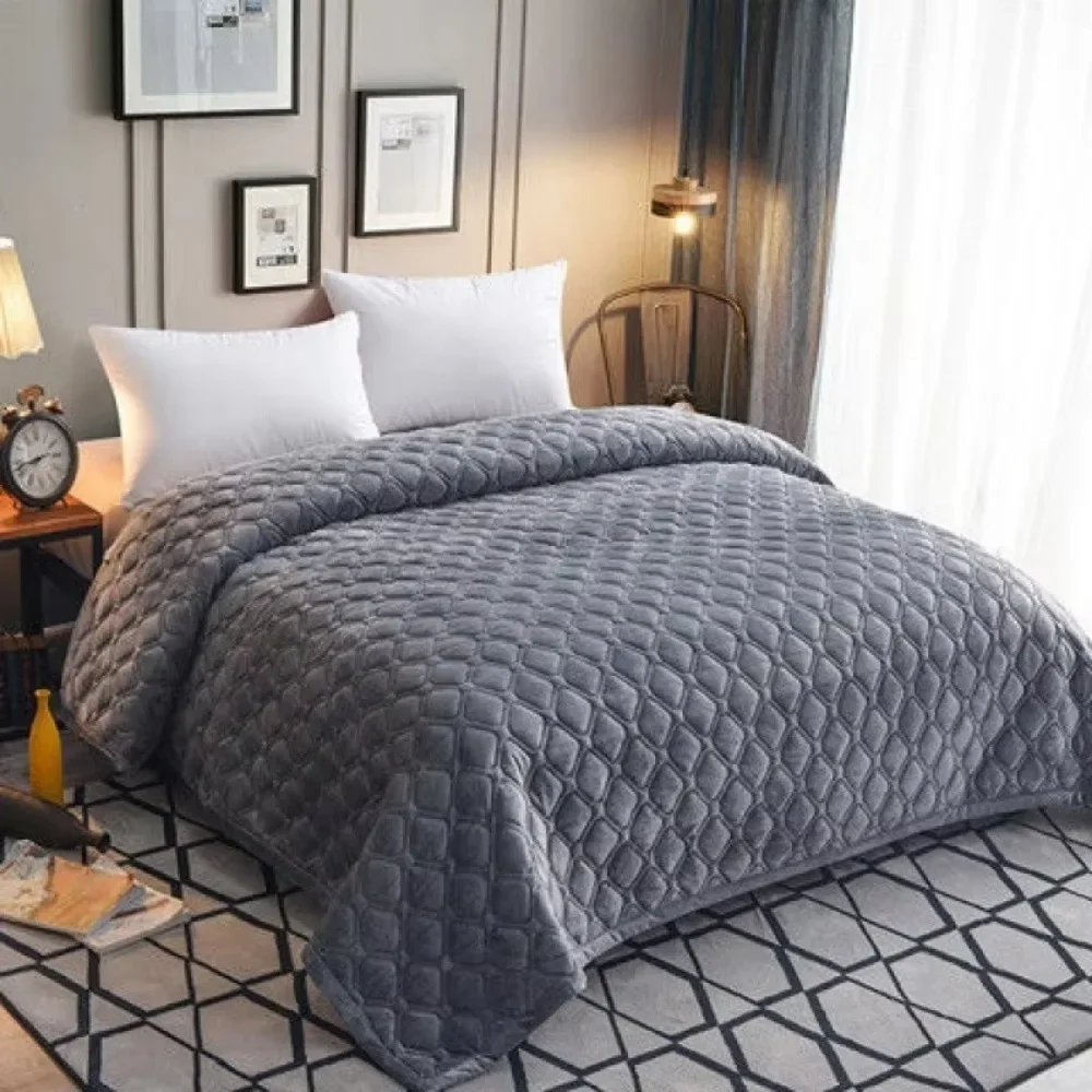 Хрустальное бархатное одеяло King Bed