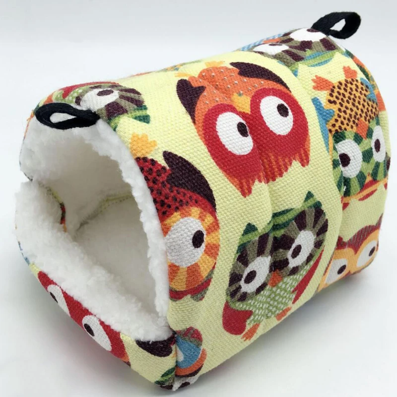 Подвесной гамак для хомяка мягкая флисовая койка домашних животных белка