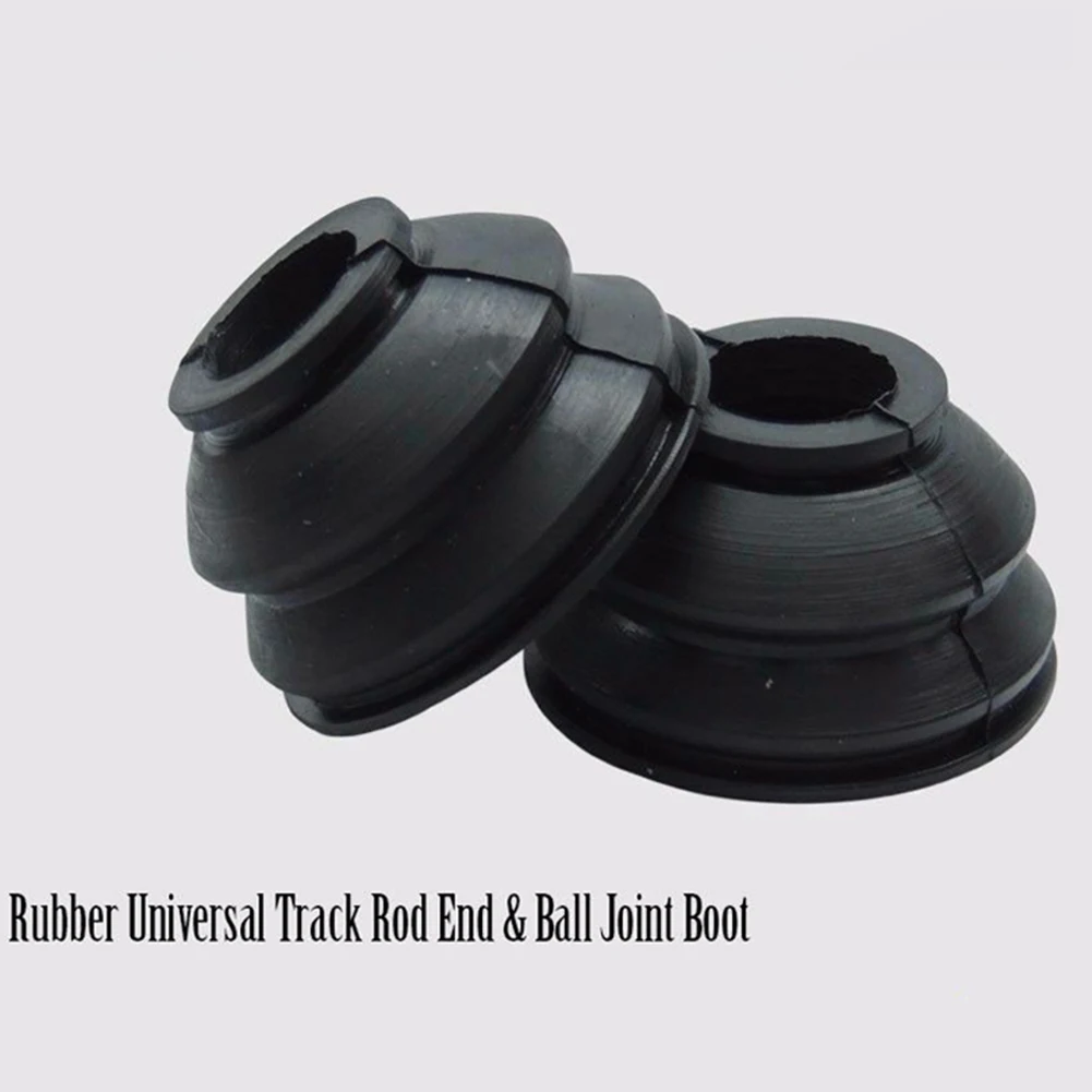 

4x Universal Car Suspension Steering Ball Joint Rubber Dust Boot Cover Track Tie Turn Rods Ends Set Parts Accessories