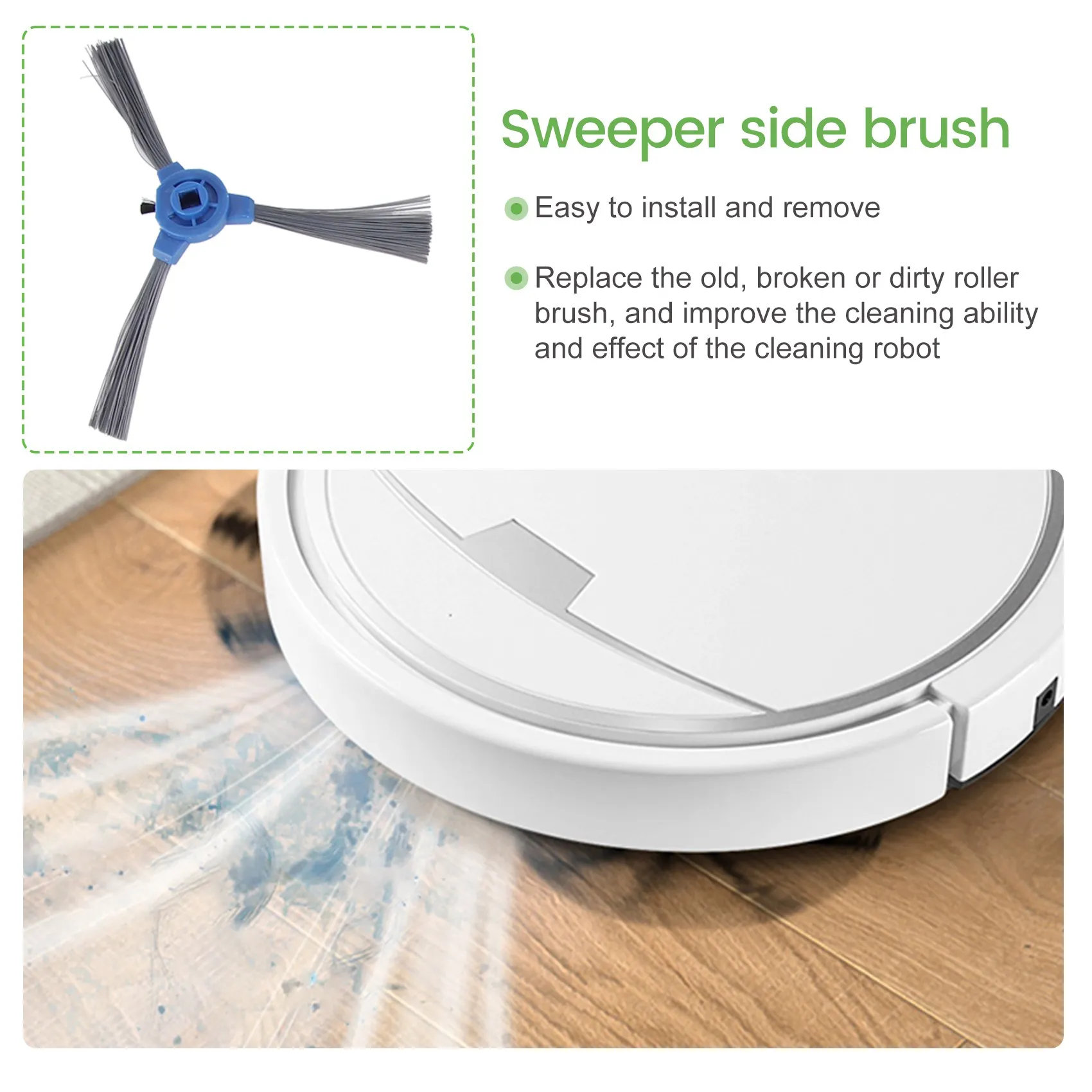 Hepa фильтр боковая щетка замена для Cecotec Conga 1090 1790 Titanium Ultra Robotic Запчасти пылесоса