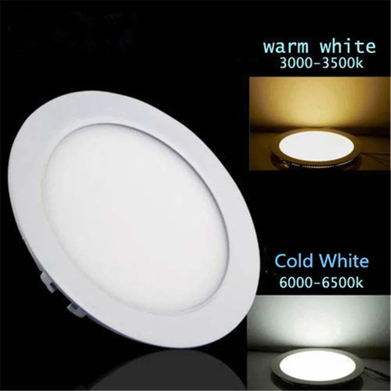 

Led Round Ceiling Light Free Downlight Led Panel Downlight Recessed Grid Shipping