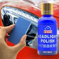 30ml car polishing headlight repair refurbishment liquid repair polishing anti scratch liquid window glass cleaner