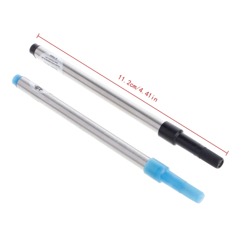 Jinhao Roller Ball Запасной картридж для ручки-роллера синие черные чернила 0 7 мм
