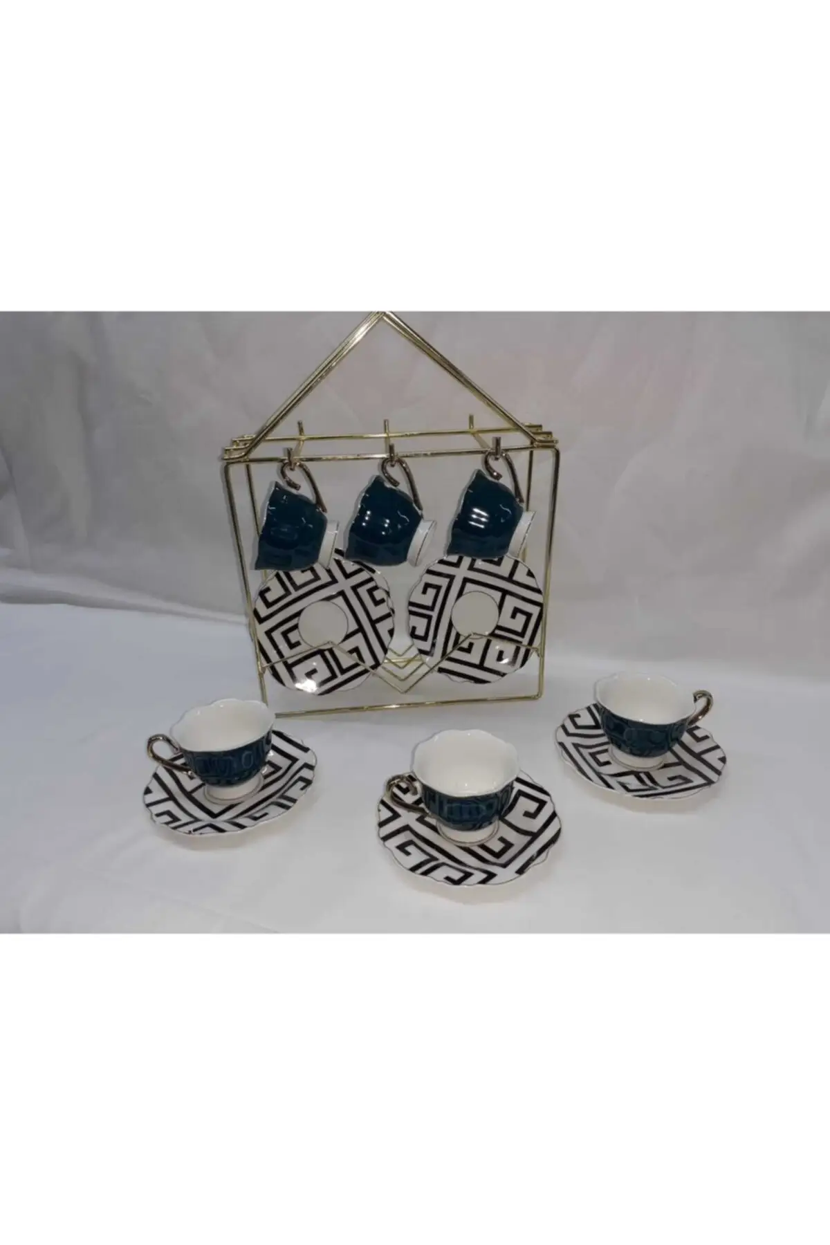 

Amazing Turkish Greek Arabic Coffee & Espresso Cup Set Coffee Cup Set - Green