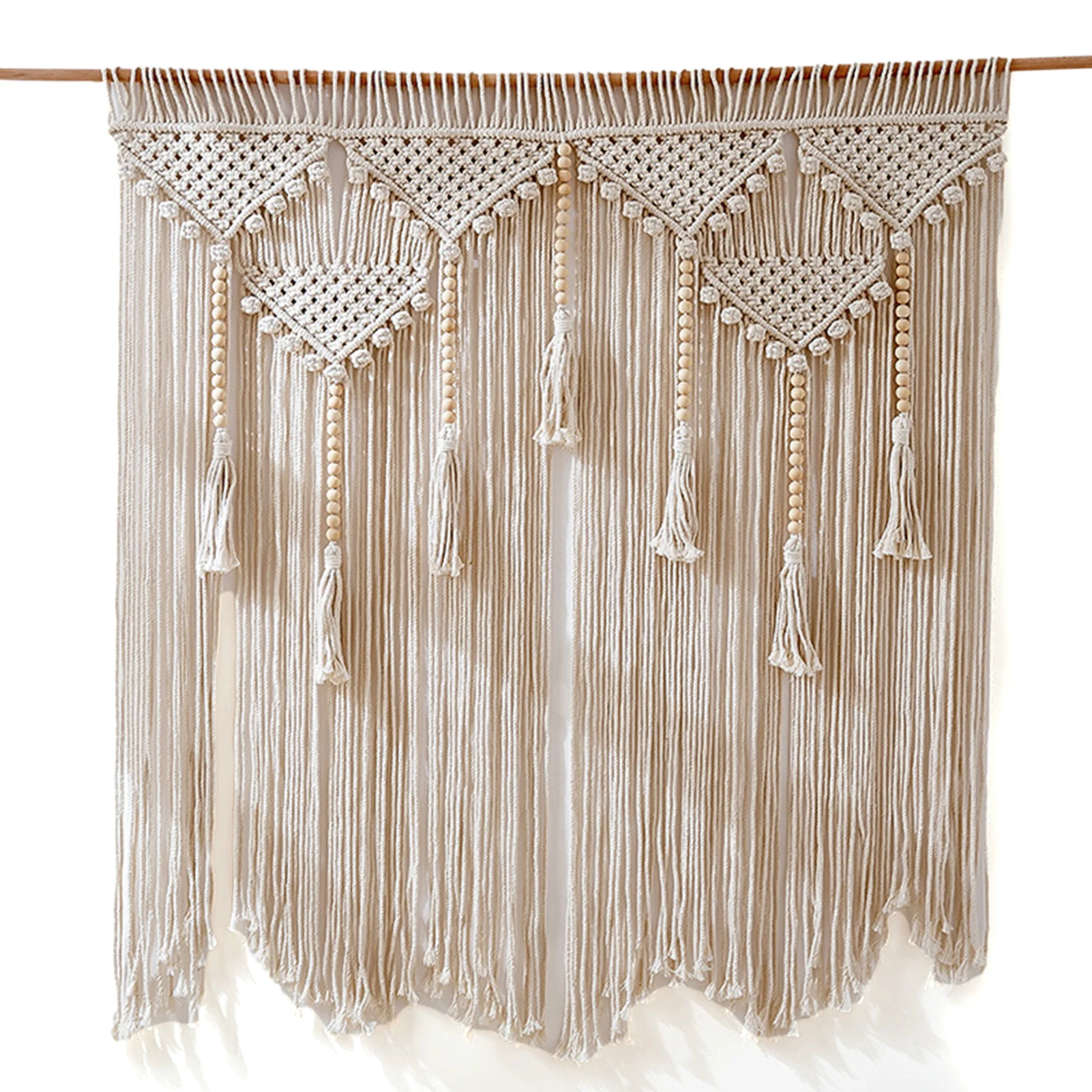 

39,37 Вт, л, макраме, настенные подвески, настенные украшения, современный шикарный хлопковый Настенный декор в богемном стиле для дома