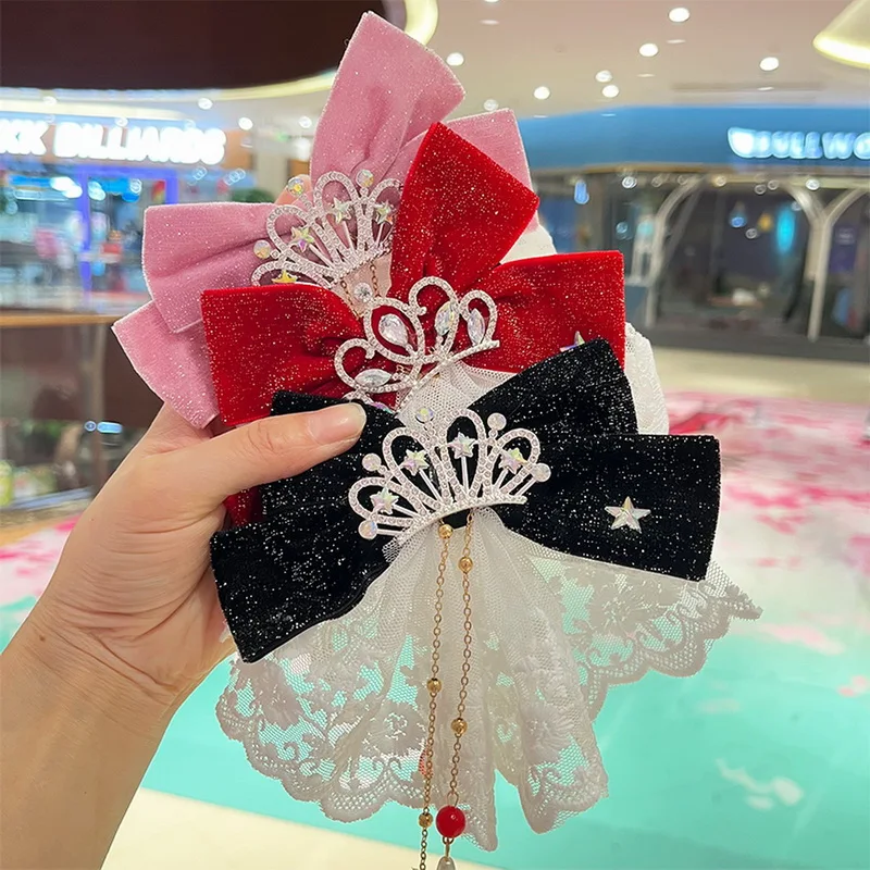 

Милые детские головные уборы нового года шпильки для волос заколка для конского хвоста модные заколки для волос для девочек