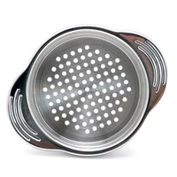 universal can strainer stainless steel can colander vegetable and fruit can strainer best for canned tuna versatile