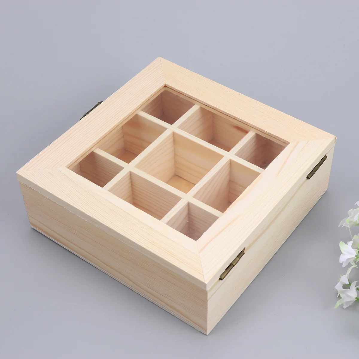 

1pc Tea Bag Box Coffee Storage Box Compartments Tea Box Tea Box for Tea Bags Organizer Tea Storage Tea Bag Holder