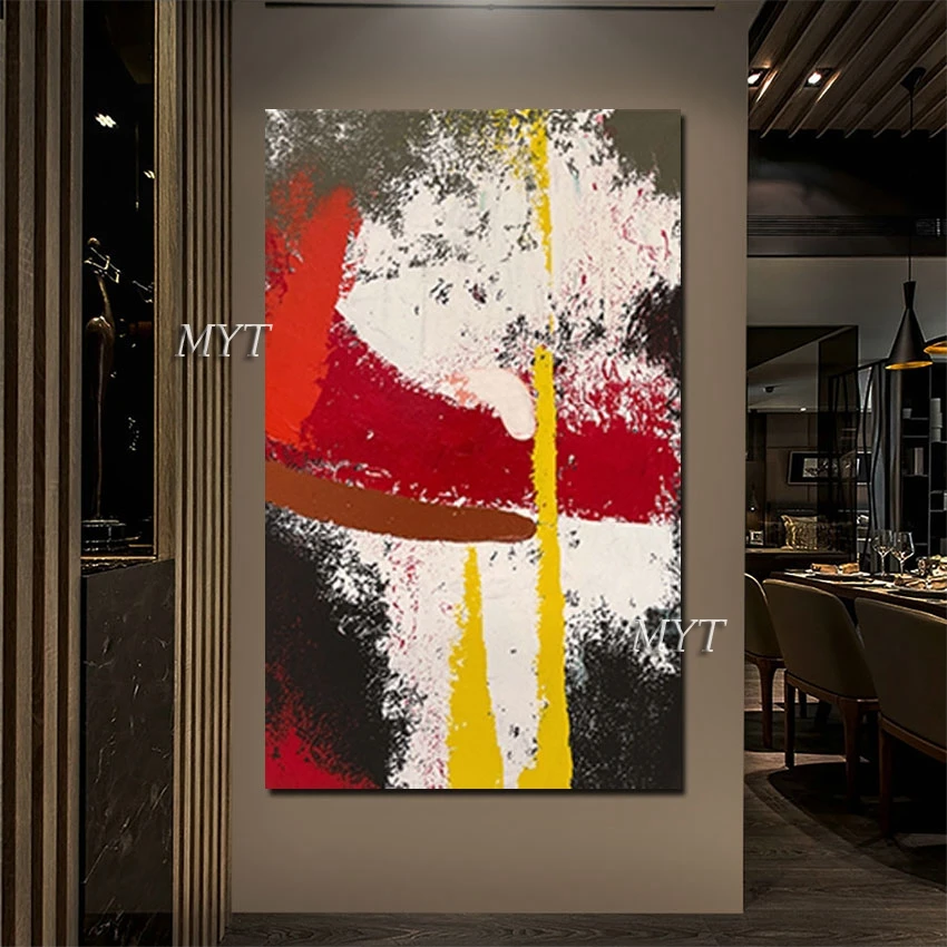 

Unframed Latest Arrival Large Contemporary Home Artwork Abstract Canvas Paintings Wall Art Handmade Picture Canvas Decoration