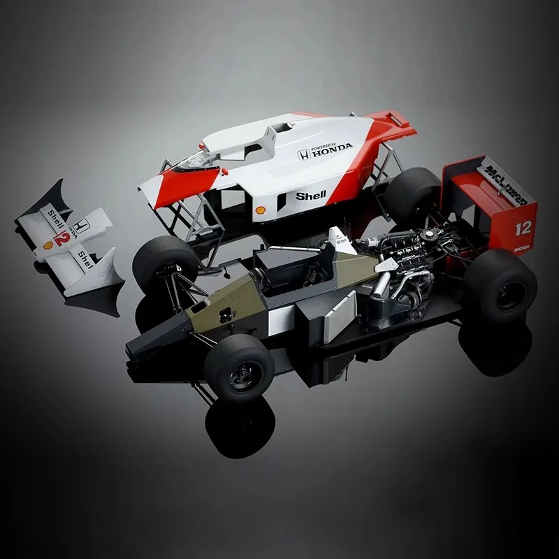 Meng 1/12 Mclaren Rs-005 сборная модель автомобиля Mp4/4 1988 предварительно окрашенная фигурка
