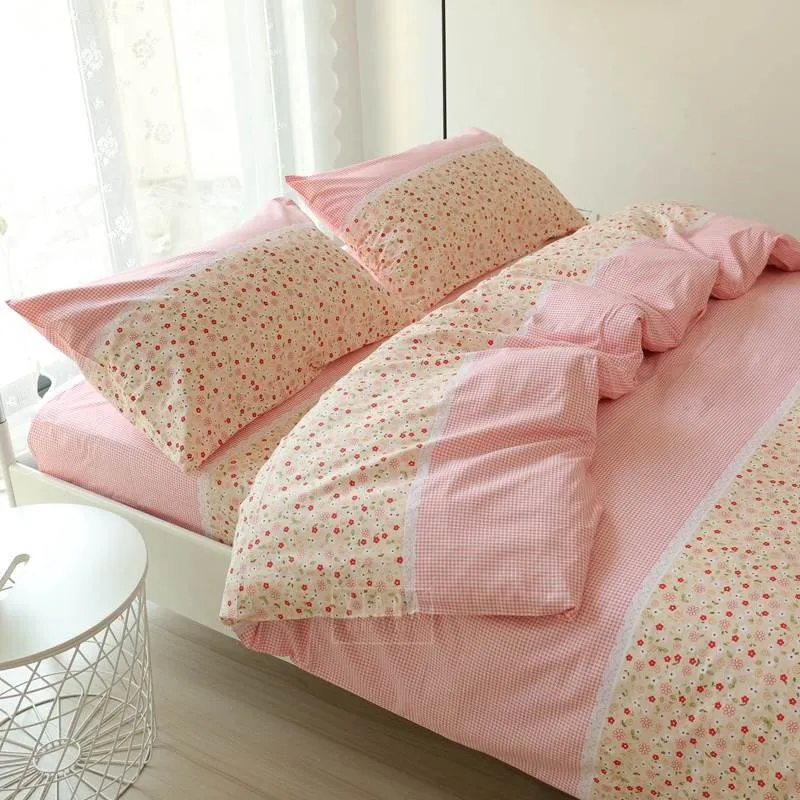 Bed Sheet Single .2M Learning V Dormitory Cotton Twill Double .5.8