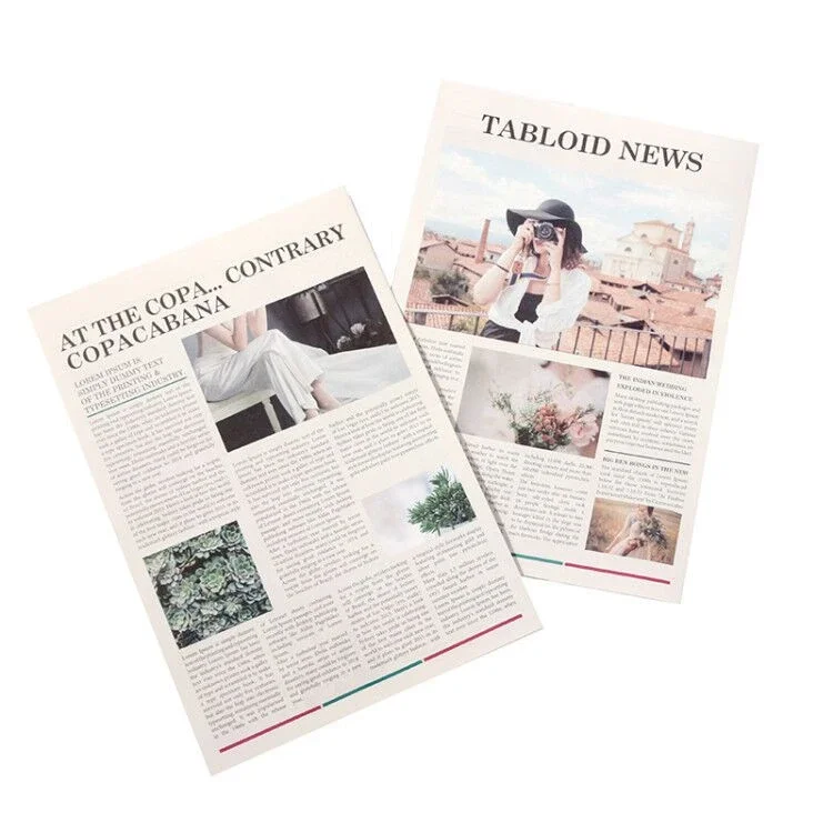 2 шт. Винтажный стиль английская газета Ретро фон украшение для косметики еда