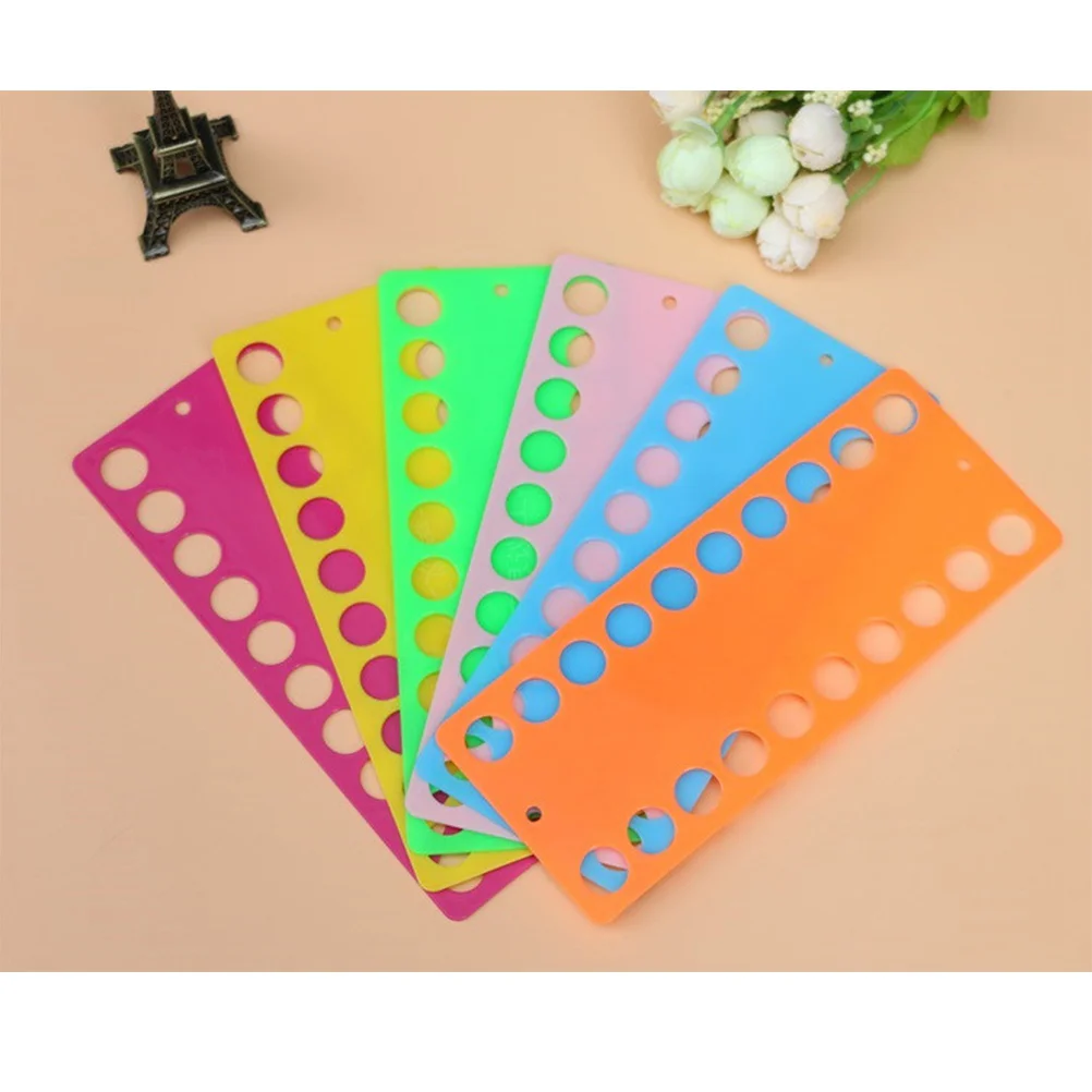 6 шт. шпульки из проволоки с перекрестной нитью организация хранения ниток