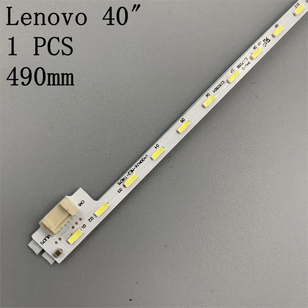 

New TV LED Array Bars For DEXP 40A7100 F40B7100T LED Backlight Strips V400HJ6-ME2-TREM1 6202B0005V000 Matrix LED Lamps Lens Band