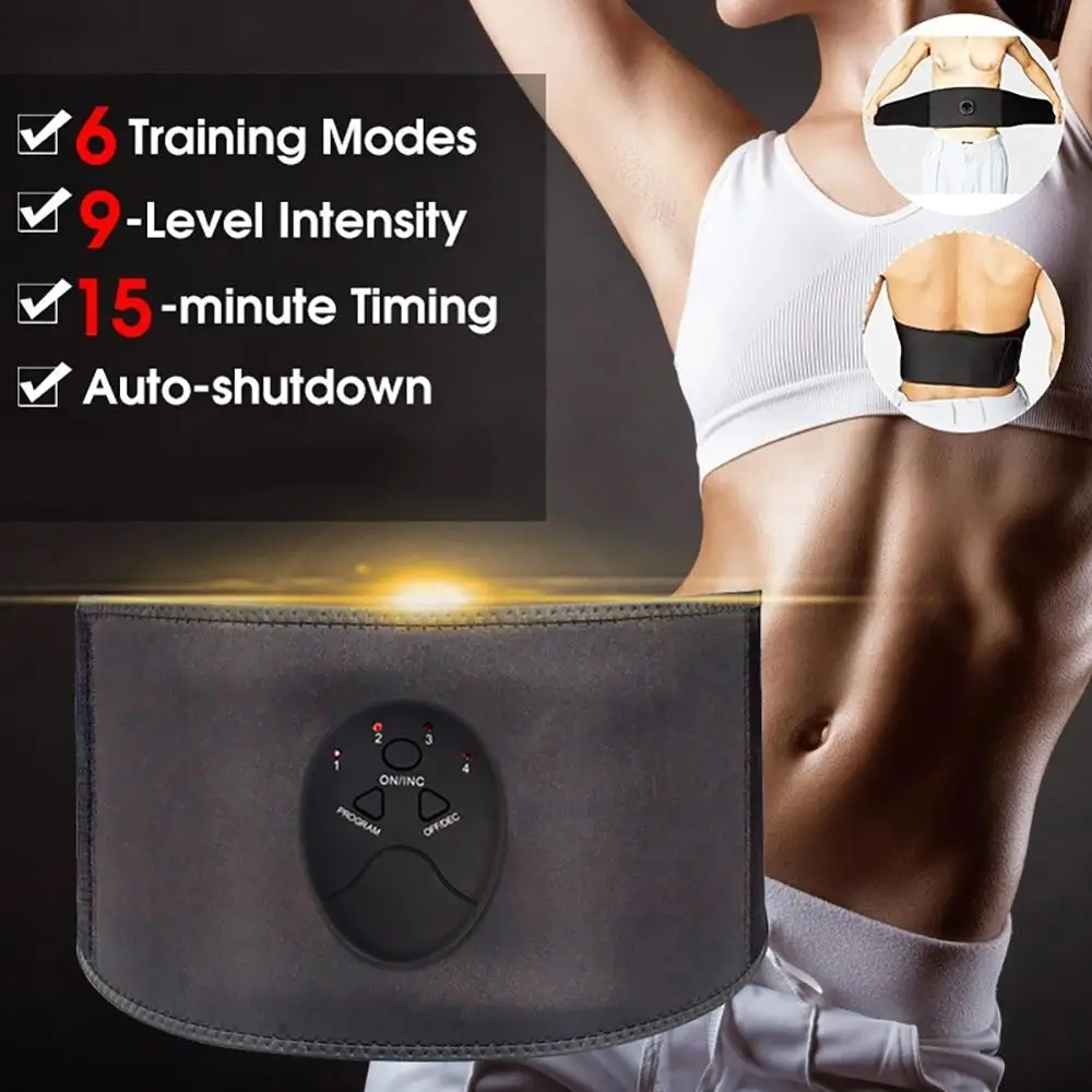 EMS AA Батарея Беспроводной мышечный Стимулятор тренер Смарт-фитнес тренажер