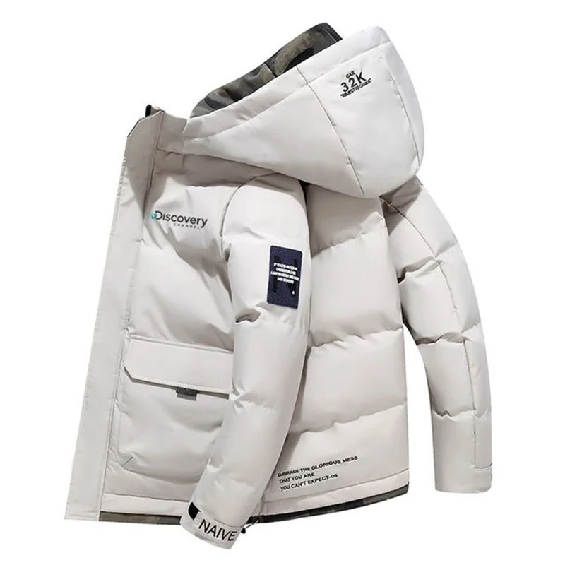 2022 Men 2022 Discovery Winter New Classic Warm Hat Parkas Jacket Coat Men Autumn Outwear Outfits Pockets Parka Jackets Men