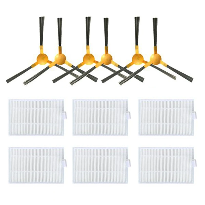 

HEPA Filter Side Brush Kits for MOOSOO Robot RT30 RT40 RT50 Accessory Set Vacuum Cleaners Parts Accessories