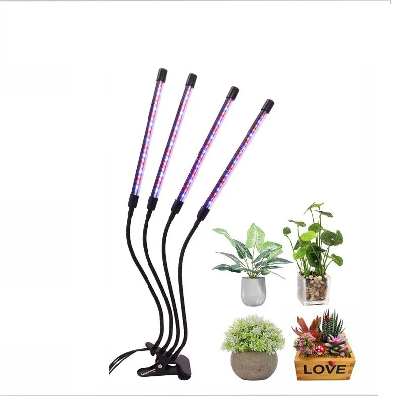

12W DC5V Led Plant Growth Lamp Clip Fixed Full Spectrum Simulated Sunlight Succulent Flower Grass Seedling Growth Fill USB Light