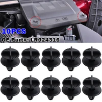 10pcs nylon battery cover and cowl panel clip fasteners for land rover range rover discovery sport evoque oe lr024316