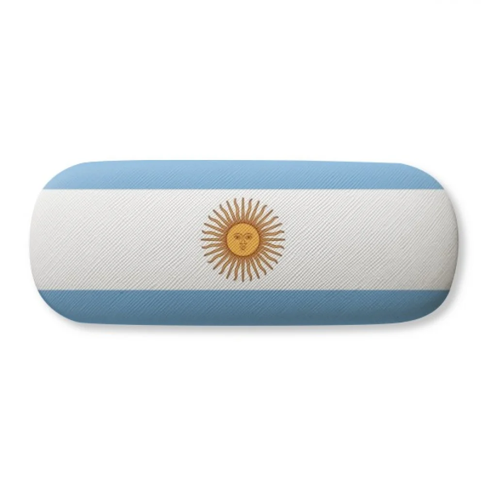 

Чехол для очков с национальным флагом Аргентины, страной Южной Америки, Жесткий Чехол для очков, футляр для хранения очков