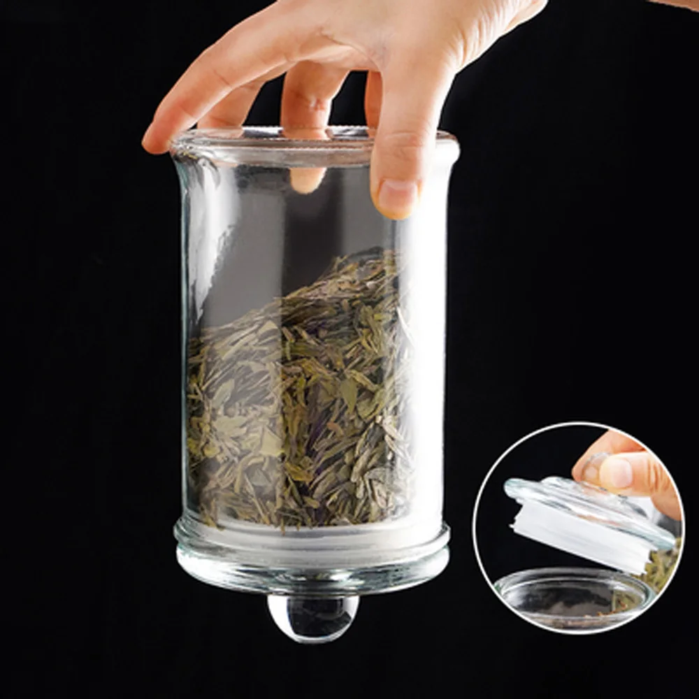 150 мл пустая круглая стеклянная банка бутылка для еды чайная стеклянных