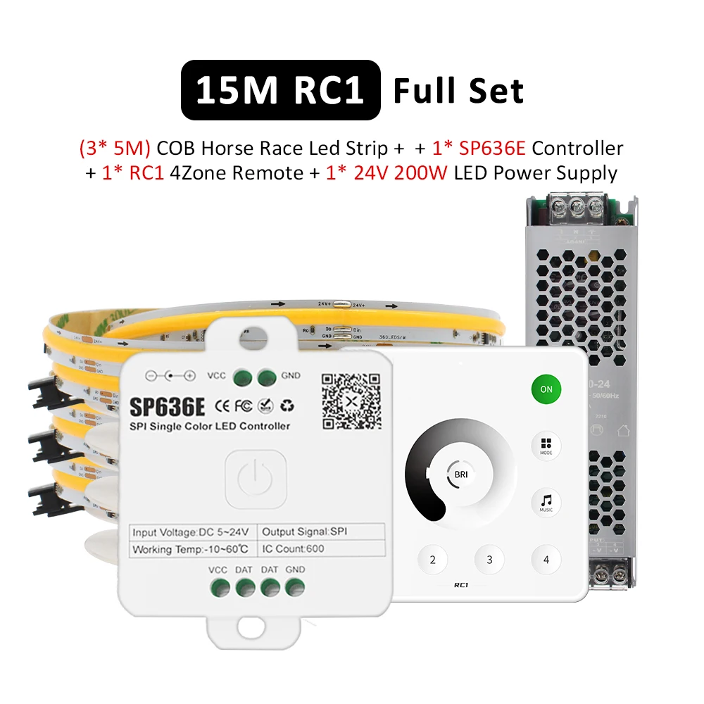 WeeTisa гибкая светодиодная лента WS2811 24В