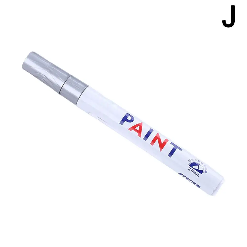 1 шт. белая водостойкая ручка для автомобильных колес маслянистая рисования
