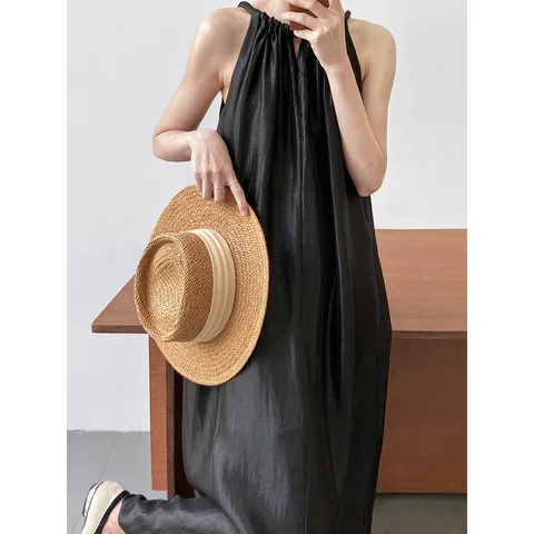 Женское летнее платье Sherhure  из вискозы и полиэстера