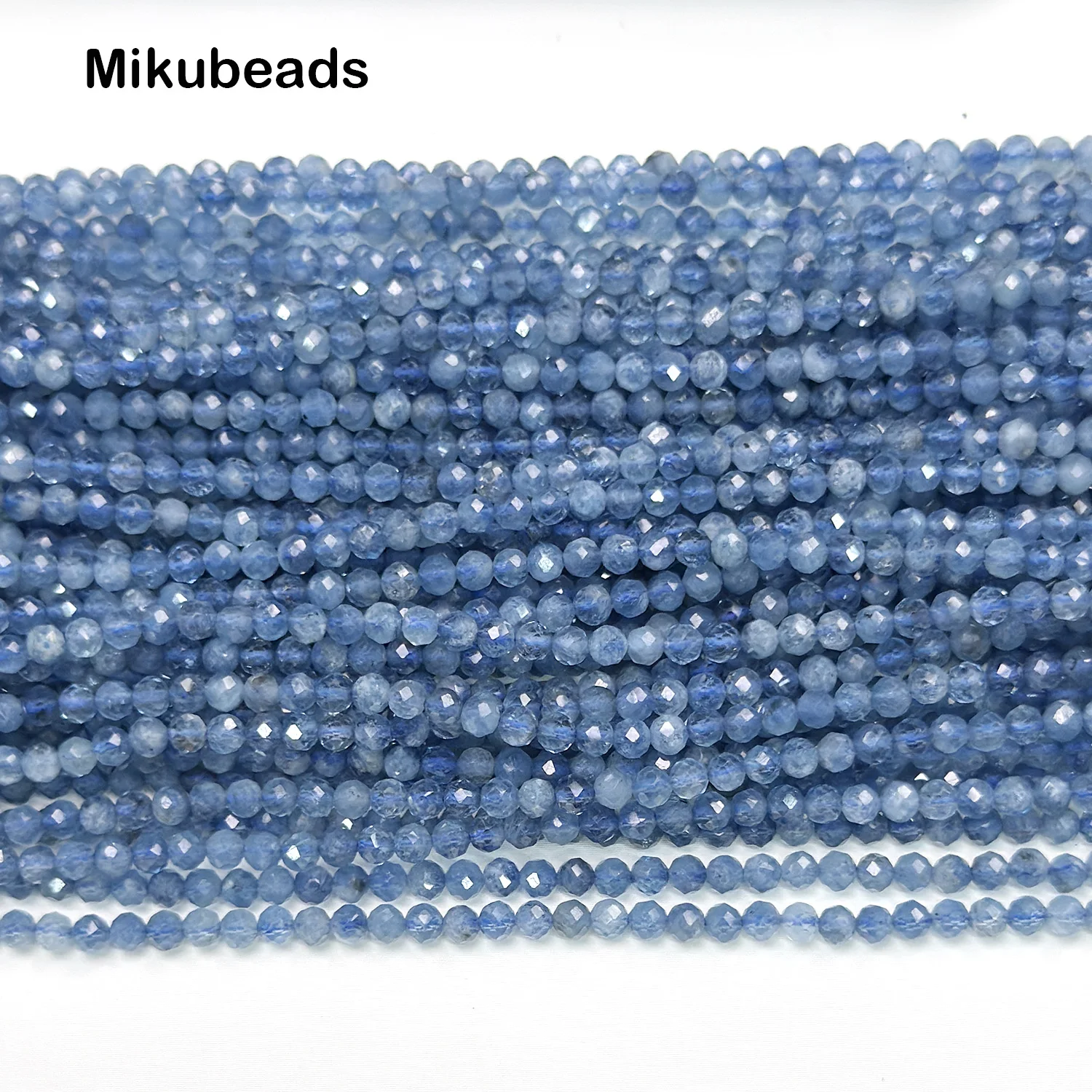 Натуральные 3 мм 3A стеклянные бусины