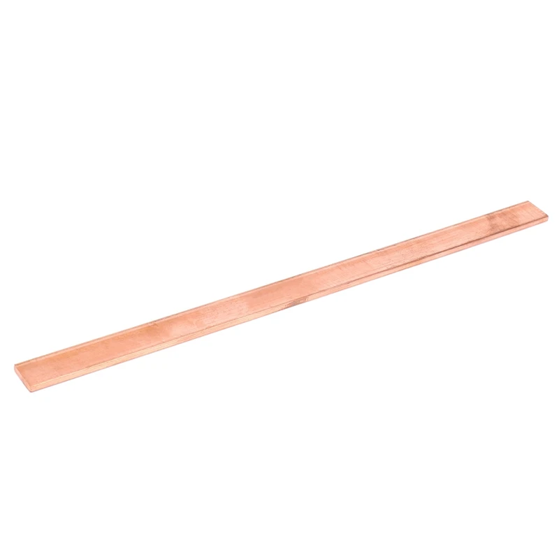 

JFBL Hot 6X 99.6% T2 Purple Copper Cu Flat Bar Plate 3Mm X 15Mm X 250Mm Metal Strip