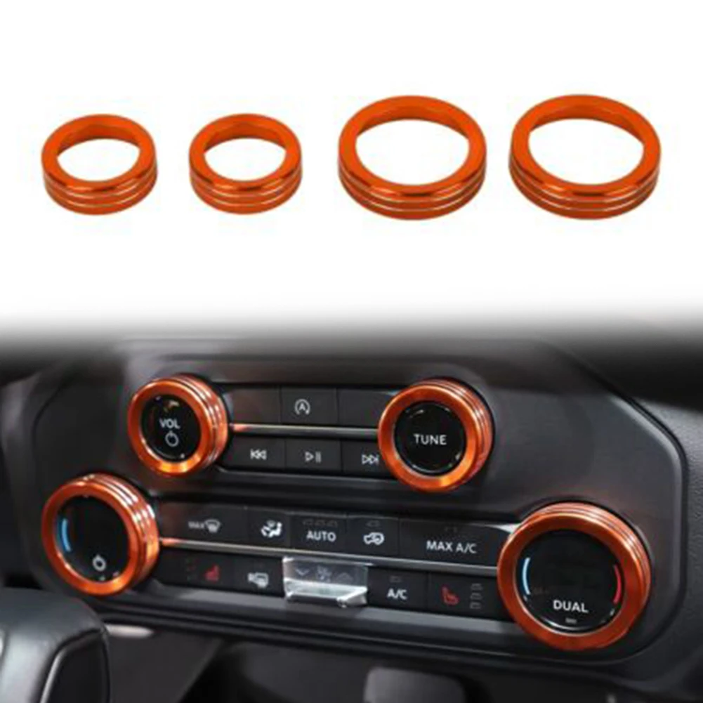 

Car Interior Styling Accessories Air Condition Switch Knob High Quality Radio Button Parts For Ford Bronco 2021 2022