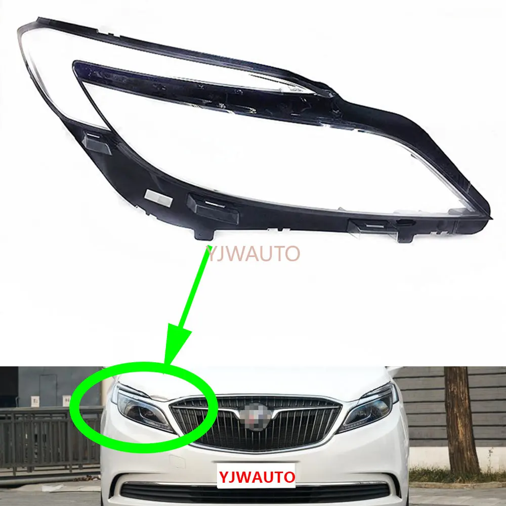 Передняя фара для Buick GL8 FristLand 2017 ~ 2019, крышка фары, автомобильные фары, замена стекла, автомобильная оболочка