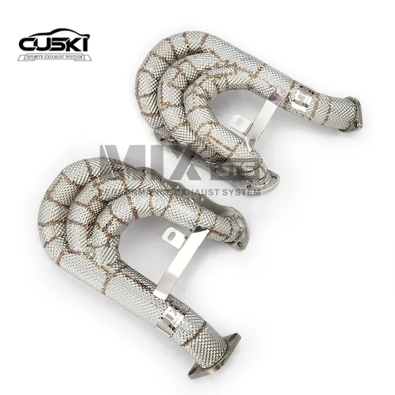 Автомобильные выхлопные детали из нержавеющей стали для Porsche Boxster Cayman 981 3 4