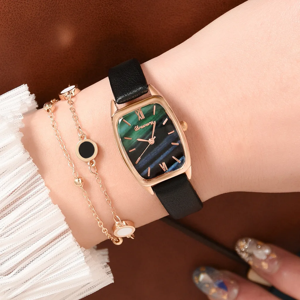 

Top Brand Luxury Women Watches Fashion Square Dial Ladies Quartz Wristwatch Simple Eleghant Female Bracelet Clock reloj mujer