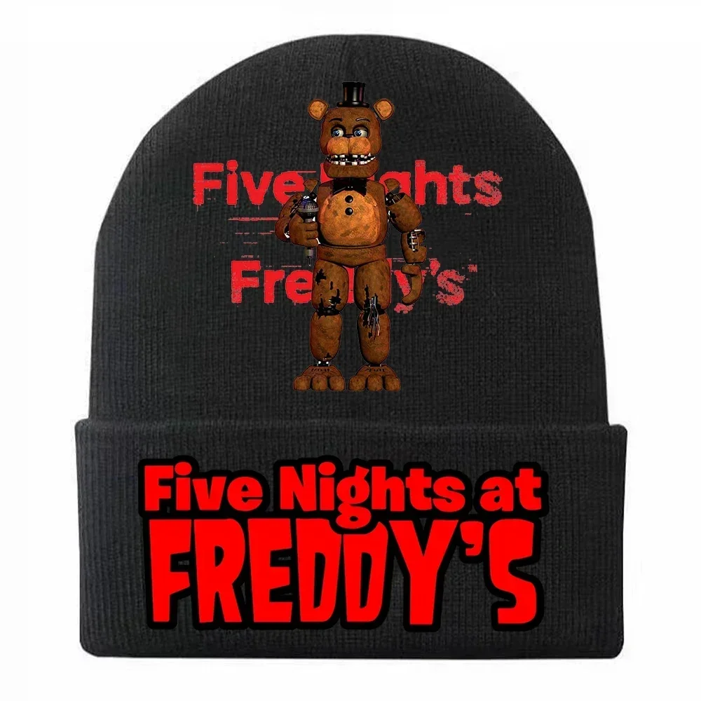 Детская шапка Fnafs милый вязаный головной убор для мальчиков модная малышей