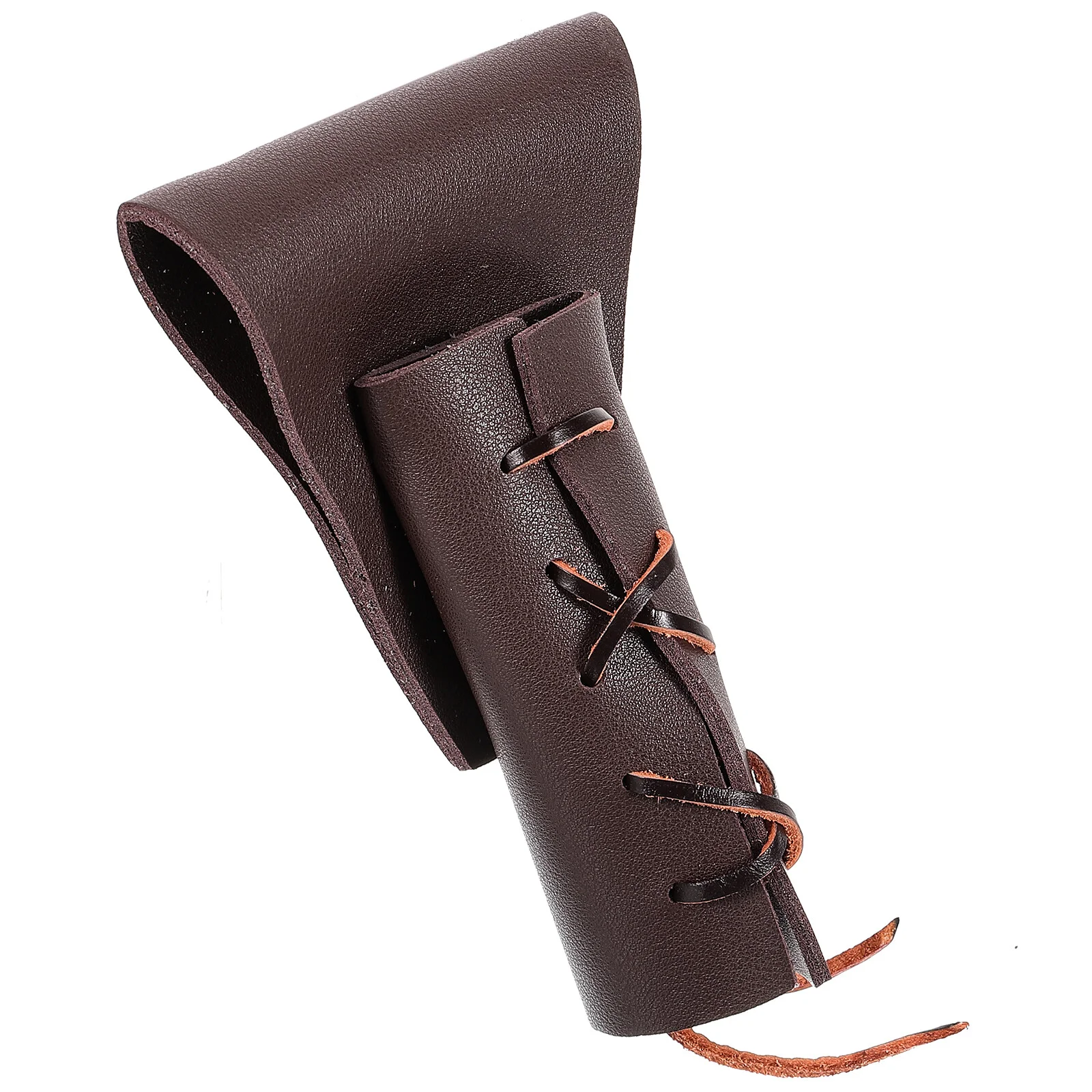 

Medieval Goods Saber Belt Fighting Knight Pu Sword Holster Dark Coffee Color Holder Renaissance Frog Accessories Sleeve