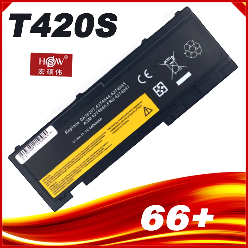 Аккумулятор для ноутбука Lenovo thinkpad T420S T420s 4171-A13 T420si 0A36287 42T4844 42T4845 ASM 42T4846 FRU 42T4847